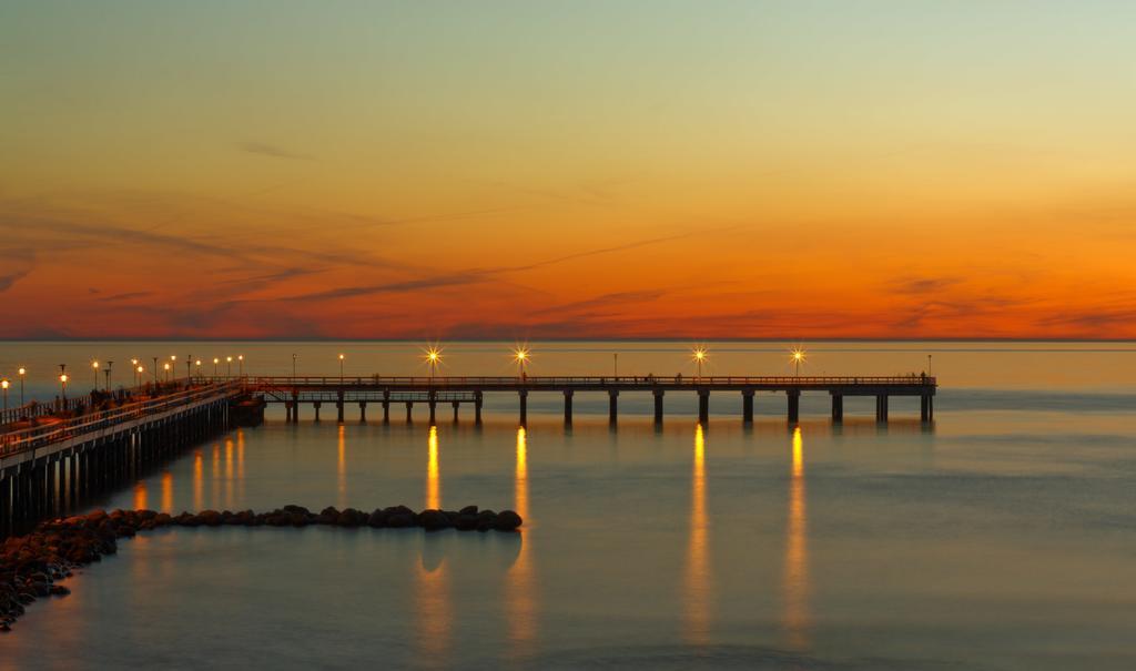 Hotel Smiltele Palanga Esterno foto