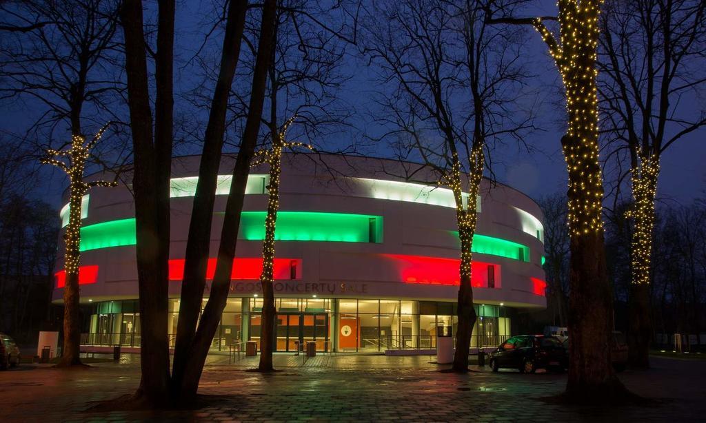 Hotel Smiltele Palanga Esterno foto